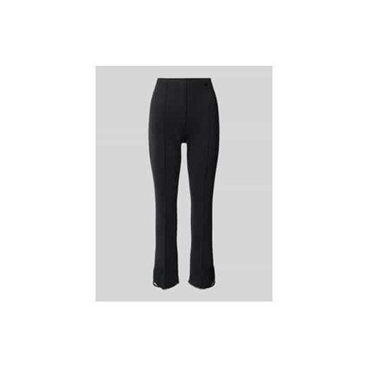Spodnie materiałowe o kroju feminine fit z wyhaftowanym motywem ze sklepu Peek&Cloppenburg  w kategorii Spodnie damskie - zdjęcie 178273512