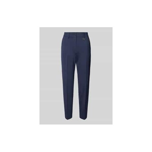 Spodnie do garnituru o kroju slim fit w kant ze sklepu Peek&Cloppenburg  w kategorii Spodnie damskie - zdjęcie 178273523