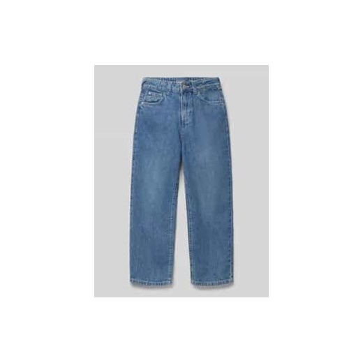 Jeansy o luźnym kroju baggy z czystej bawełny ze sklepu Peek&Cloppenburg  w kategorii Spodnie chłopięce - zdjęcie 178273542