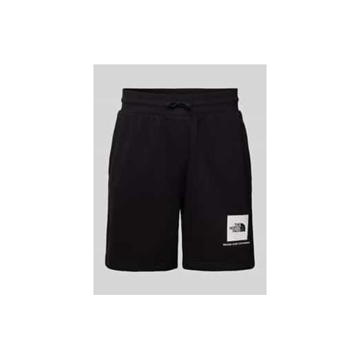 Szorty z dzianiny dresowej o kroju regular fit z nadrukiem z logo ze sklepu Peek&Cloppenburg  w kategorii Spodenki męskie - zdjęcie 178273543