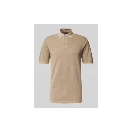 Koszulka polo z krótką listwą guzikową ze sklepu Peek&Cloppenburg  w kategorii T-shirty męskie - zdjęcie 178273573