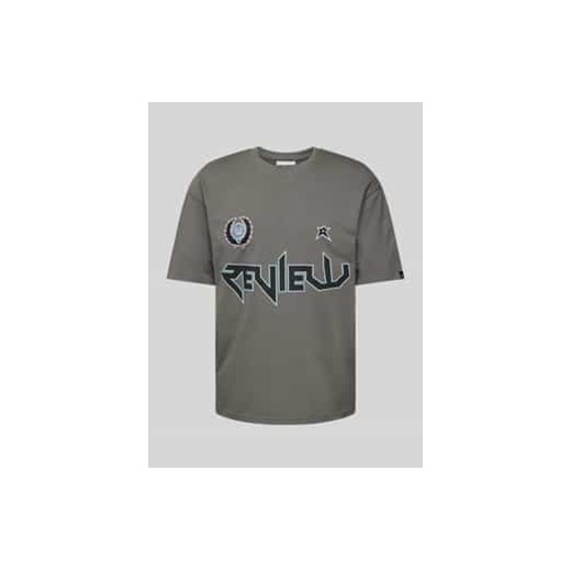 T-shirt z nadrukiem z logo ze sklepu Peek&Cloppenburg  w kategorii T-shirty męskie - zdjęcie 178273662
