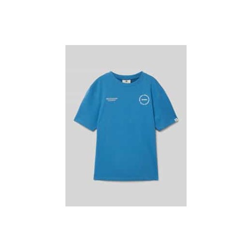 T-shirt z nadrukiem z logo i wyhaftowanym logo ze sklepu Peek&Cloppenburg  w kategorii T-shirty chłopięce - zdjęcie 178273690