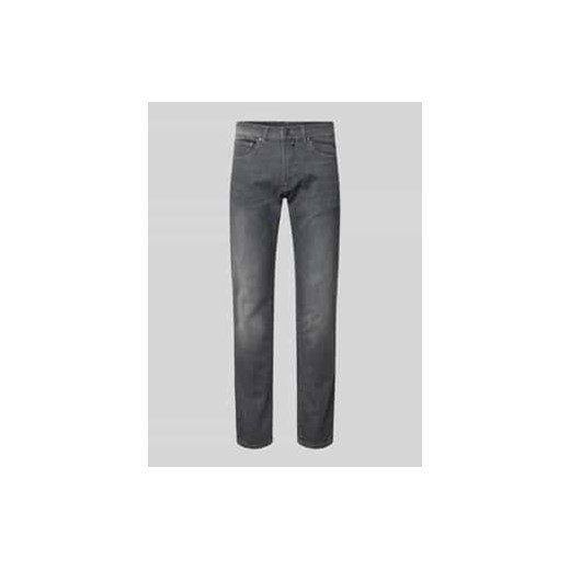 Jeansy o kroju regular fit z 5 kieszeniami model ‘Lyon’ ze sklepu Peek&Cloppenburg  w kategorii Jeansy męskie - zdjęcie 178273743