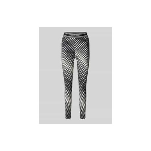 Legginsy o kroju skinny fit z elastycznym pasem z logo ze sklepu Peek&Cloppenburg  w kategorii Spodnie damskie - zdjęcie 178273861
