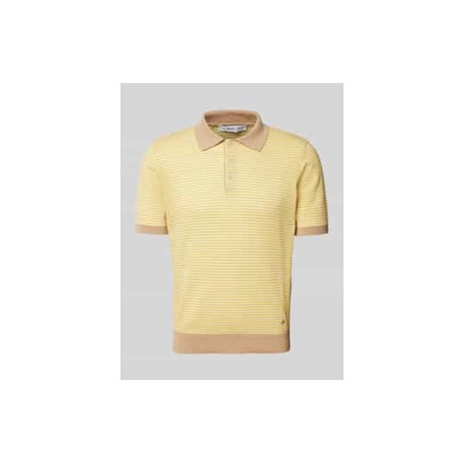 Koszulka polo z krótką listwą guzikową ze sklepu Peek&Cloppenburg  w kategorii T-shirty męskie - zdjęcie 178273873