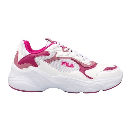 Buty Fila Collene Cb FFW0046 13347 białe ze sklepu ButyModne.pl w kategorii Buty sportowe damskie - zdjęcie 178274571