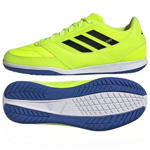 Buty adidas Top Sala Competition Ii JP5640 zielone ze sklepu ButyModne.pl w kategorii Buty sportowe dziecięce - zdjęcie 178274764