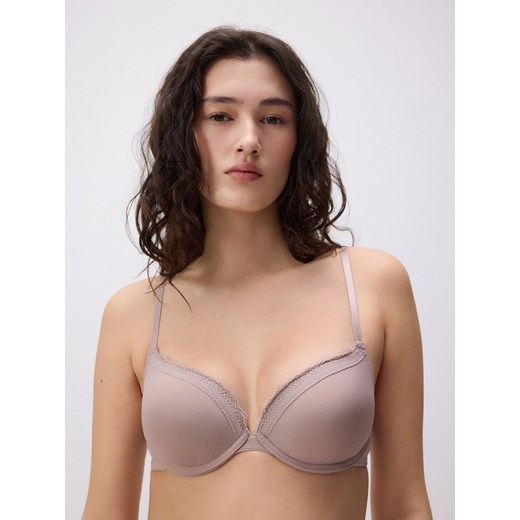 Reserved - Biustonosz super push up 2 pack - brudny róż ze sklepu Reserved w kategorii Biustonosze - zdjęcie 178276073
