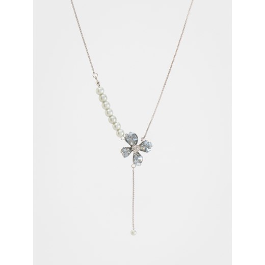 Reserved - Naszyjnik z zawieszką - jasnoszary Reserved ONE SIZE Reserved