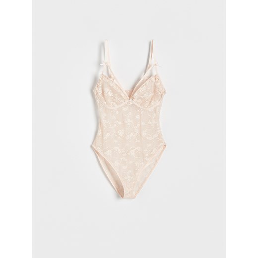 Body damskie Reserved z elastanu koronkowe 