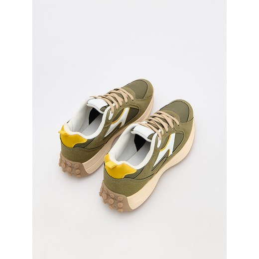 Reserved - Sportowe sneakersy - zielony Reserved 38 Reserved