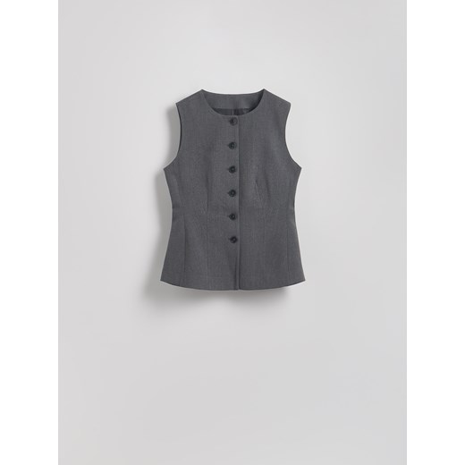 Kamizelka damska szara Reserved casual 