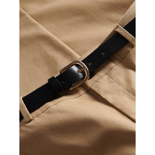 Spodnie damskie Reserved beżowe 