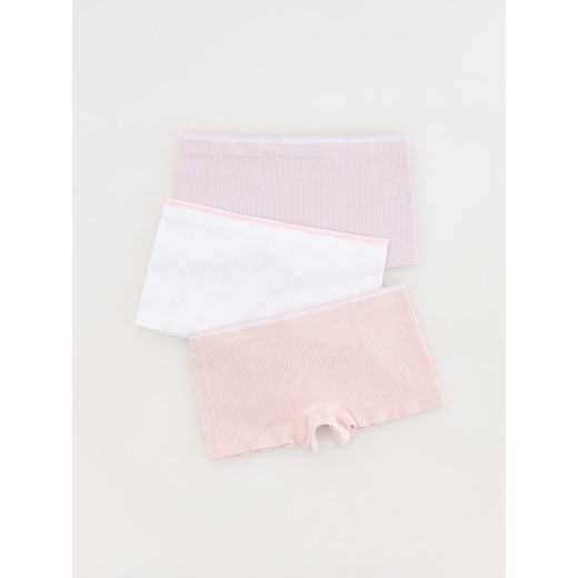 Reserved - Majtki bokserki 3 pack - biały ze sklepu Reserved w kategorii Majtki dziecięce - zdjęcie 178278944