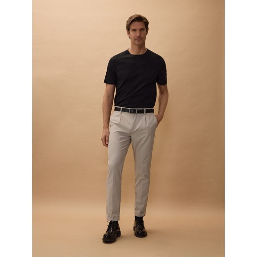 Spodnie męskie Reserved beżowe 