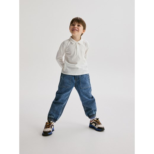 Reserved - Jeansy jogger - niebieski Reserved 86 (12-18 m.) Reserved