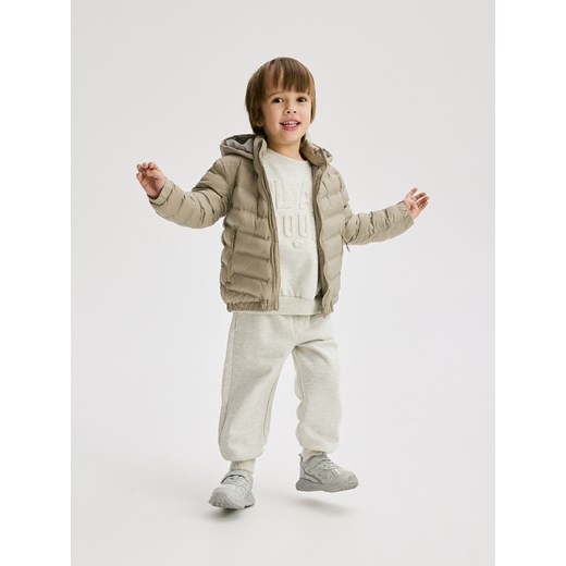 Reserved - Bawełniany komplet - jasnoszary Reserved 5-2 lata) Reserved