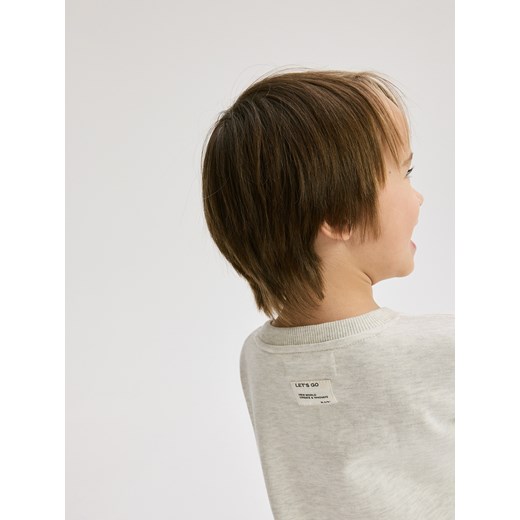 Reserved - Bawełniany komplet - jasnoszary Reserved 5-2 lata) Reserved