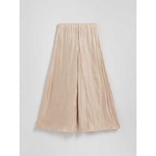 Reserved - Spodnie palazzo - pastelowy róż Reserved S Reserved