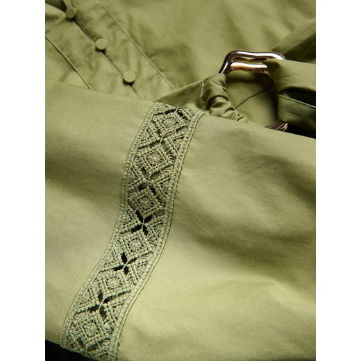 Reserved - Sukienka z paskiem - jasnozielony Reserved XS Reserved