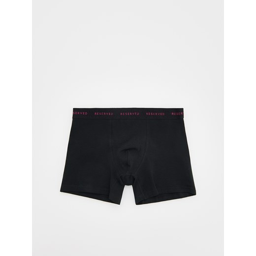 Reserved - 5 pack bokserek Long - czarny Reserved XL Reserved