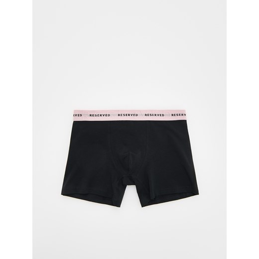 Reserved - 5 pack bokserek Long - czarny Reserved M Reserved