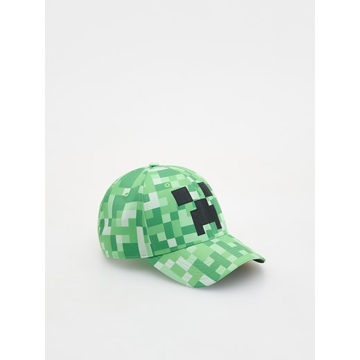 Reserved - Czapka z daszkiem Minecraft - zielony ze sklepu Reserved w kategorii Czapki dziecięce - zdjęcie 178288464