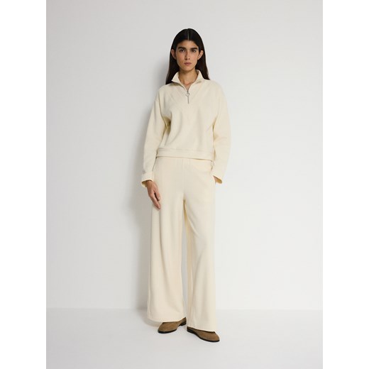 Reserved - Spodnie culotte - złamana biel Reserved S Reserved
