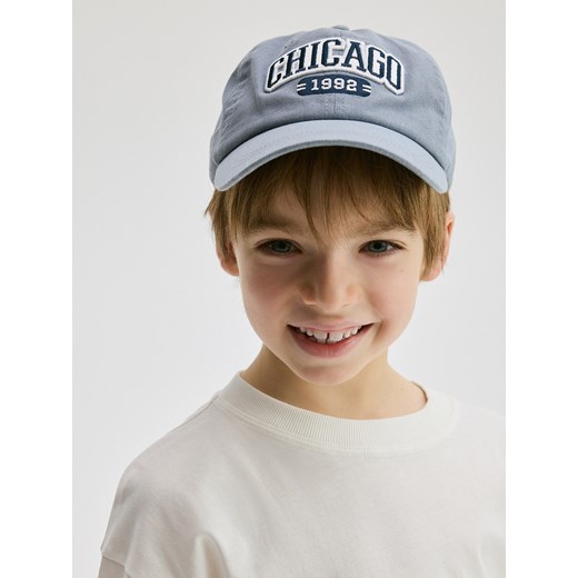 Reserved - Bawełniana czapka z daszkiem - niebieski Reserved 9-13 lat Reserved