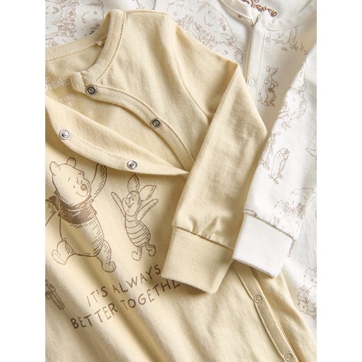 Reserved - Piżama Kubuś Puchatek 2 pack - złamana biel Reserved 5-2 lata) Reserved