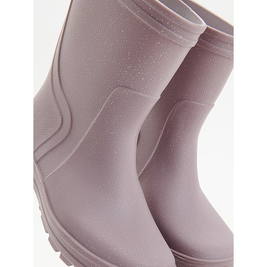 Reserved - Brokatowe kalosze - pastelowy róż Reserved 34 Reserved