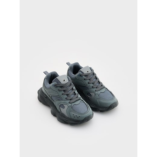 Reserved - Sportowe sneakersy - granatowy Reserved 40 Reserved