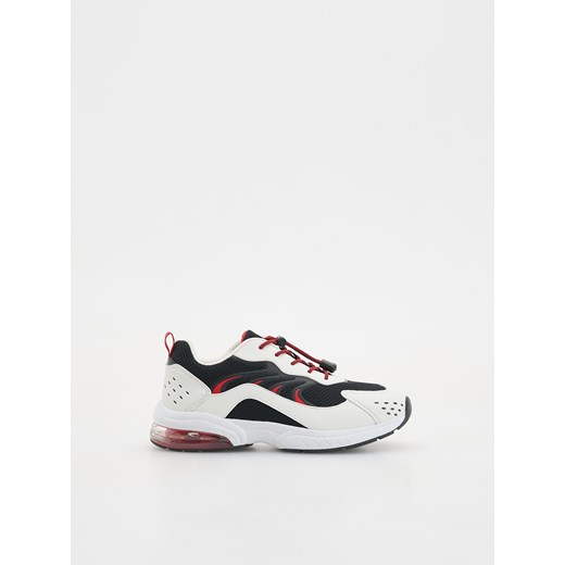 Reserved - Sportowe sneakersy - złamana biel ze sklepu Reserved w kategorii Buty sportowe dziecięce - zdjęcie 178292500