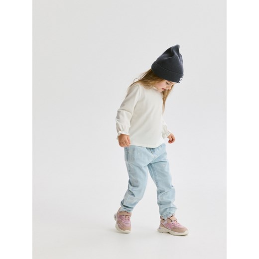 Reserved - Czapka z haftem - czarny Reserved 1-3 lata Reserved