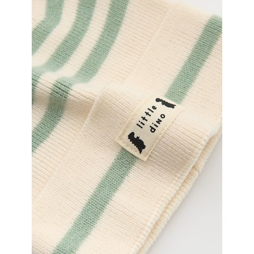 Reserved - Czapka beanie - beżowy Reserved 6-12 miesięcy Reserved