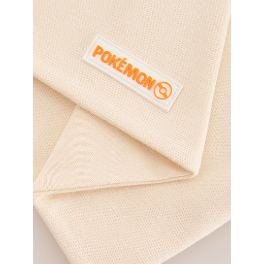 Reserved - Bawełniany komin Pokémon - beżowy Reserved ONE SIZE Reserved