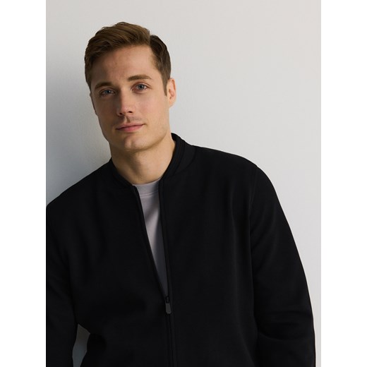 Reserved - Bluza bomberka - czarny Reserved S Reserved