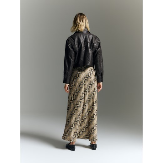 Reserved - Spódnica w zwierzęcy wzór - wielobarwny Reserved XS Reserved