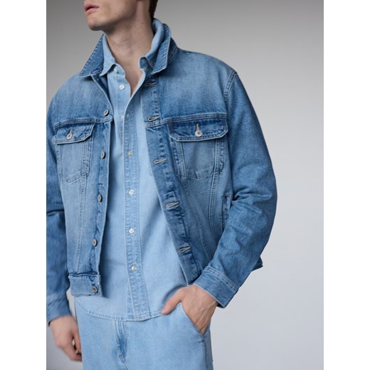 Reserved - Jeansy carrot fit - niebieski Reserved 32 Reserved