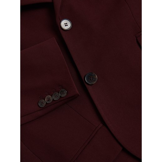 Reserved - Jednorzędowa marynarka oversize - bordowy Reserved XS/S Reserved