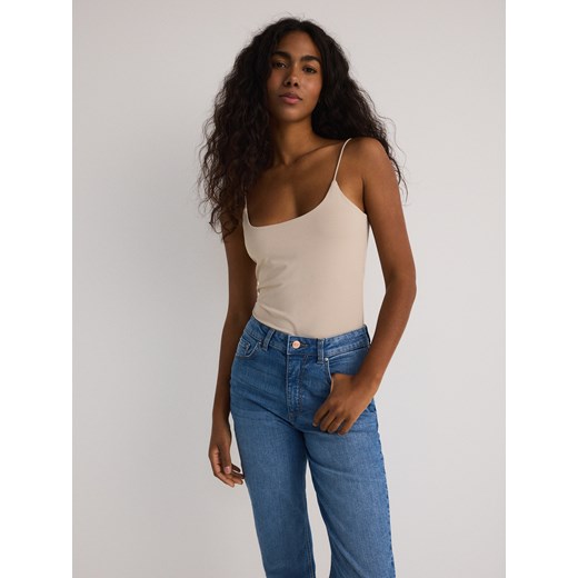 Reserved jeansy damskie casual 