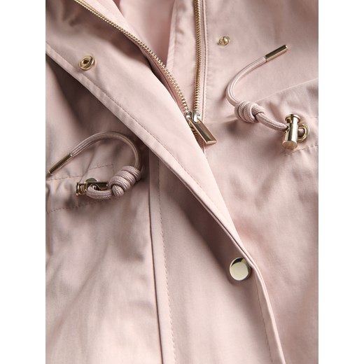 Reserved - Lekka kurtka z kapturem - różowy Reserved XXL Reserved