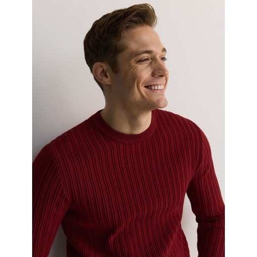 Sweter męski Reserved czerwony 