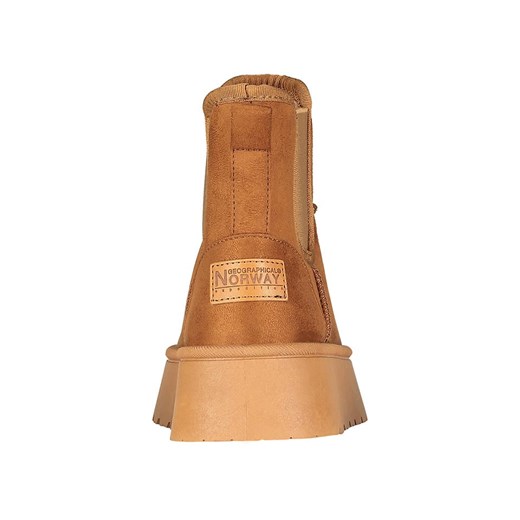 Geographical Norway Sztyblety &quot;Odasse&quot; w kolorze jasnobrązowym Geographical Norway 37 promocja Limango Polska