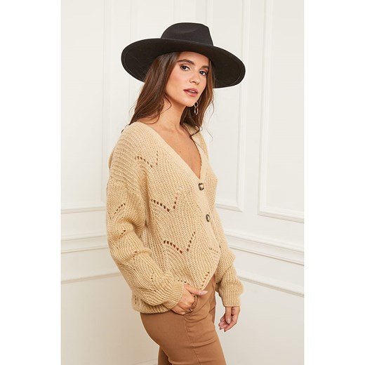 L&apos;armoire de Suzette Kardigan w kolorze beżowym L'armoire De Suzette 36/38 promocyjna cena Limango Polska