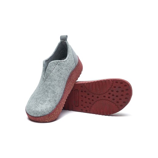 Comfortfusse Wełniane kapcie w kolorze szarym Comfortfusse 39 okazja Limango Polska