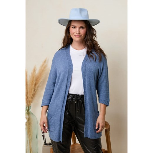 Curvy Lady Kardigan w kolorze niebieskim Curvy Lady 48/50 Limango Polska promocja