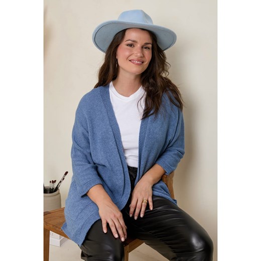 Curvy Lady Kardigan w kolorze niebieskim Curvy Lady 48/50 wyprzedaż Limango Polska