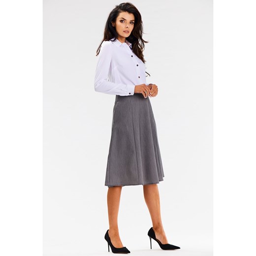 Awama Spódnica w kolorze szarym M okazja Limango Polska